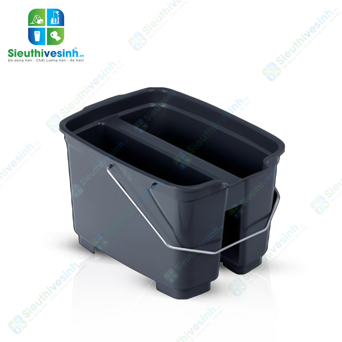 Xô lau kính 2 ngăn