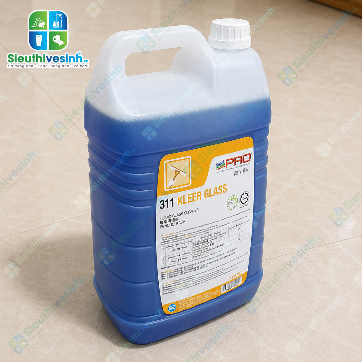 Nước lau kính Goodmaid Pro GMP 311 KLEER GLASS