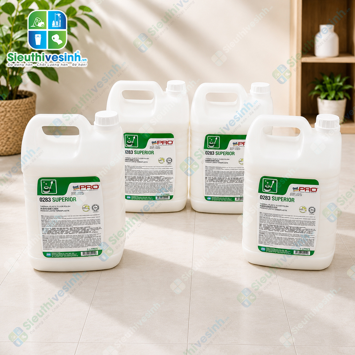Hóa chất phủ bóng sàn Goodmaid Pro GMP 0283 SUPERIOR