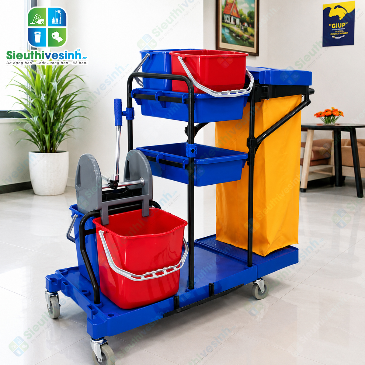 Xe vệ sinh đa năng HICLEAN HC 173