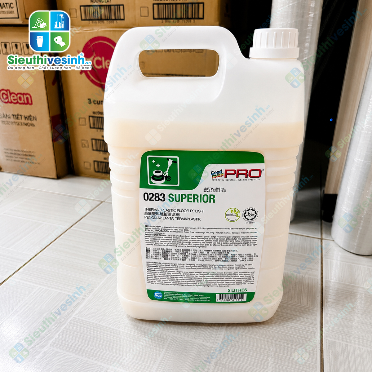 Hóa chất phủ bóng sàn Goodmaid Pro GMP 0283 SUPERIOR