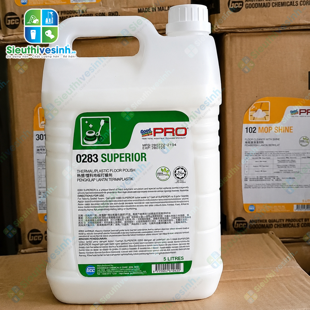Hóa chất phủ bóng sàn Goodmaid Pro GMP 0283 SUPERIOR