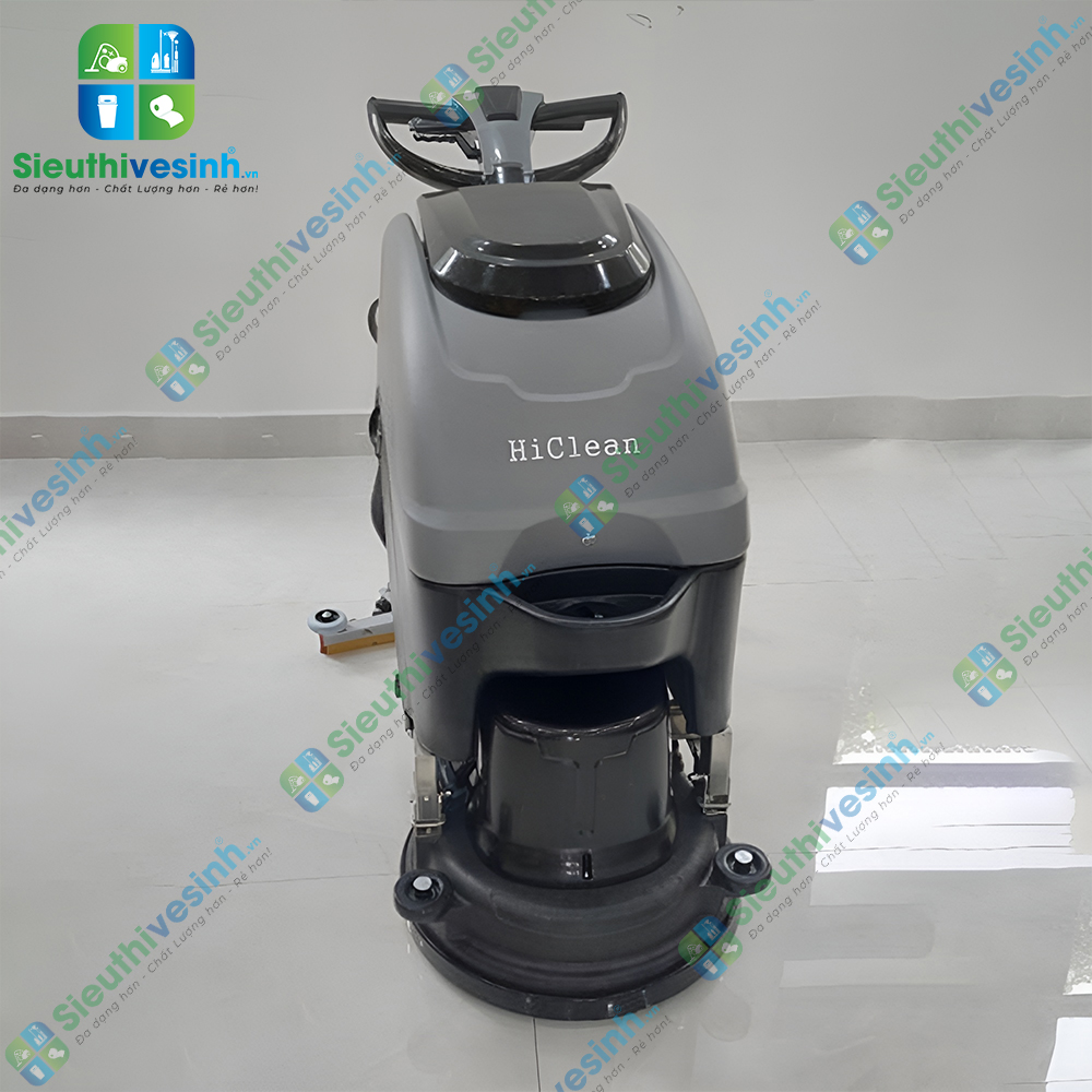 Máy chà sàn liên hợp Hiclean HC500 dùng để chà rửa và hút nước bẩn trên sàn.