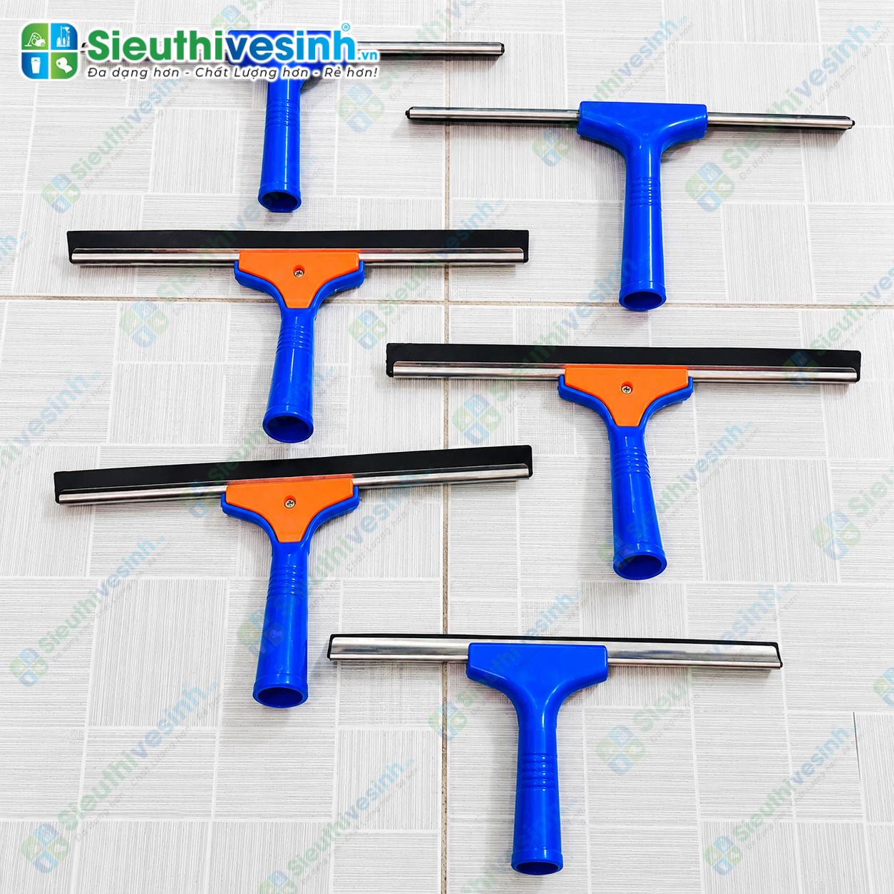 Tay gạt kính nhôm 35cm dùng gạt nước cửa kính, gương và bề mặt phẳng.
