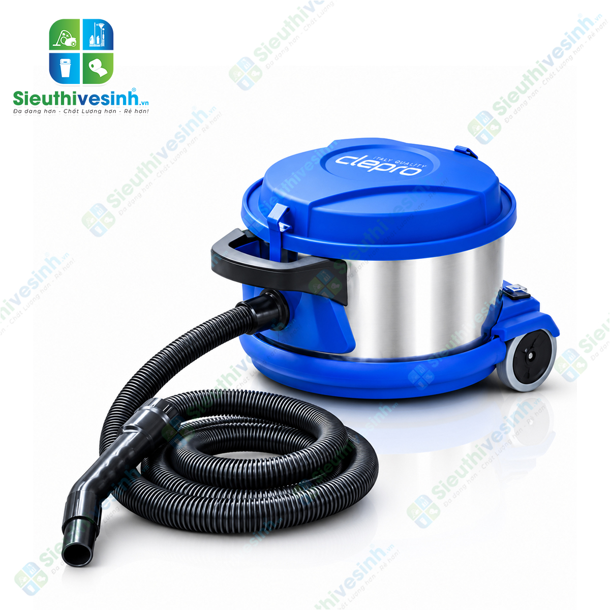 Máy hút bụi không ồn Clepro CP-101 được thiết kế dành riêng cho khách sạn, văn phòng và những khu vực yêu cầu môi trường làm việc yên tĩnh.