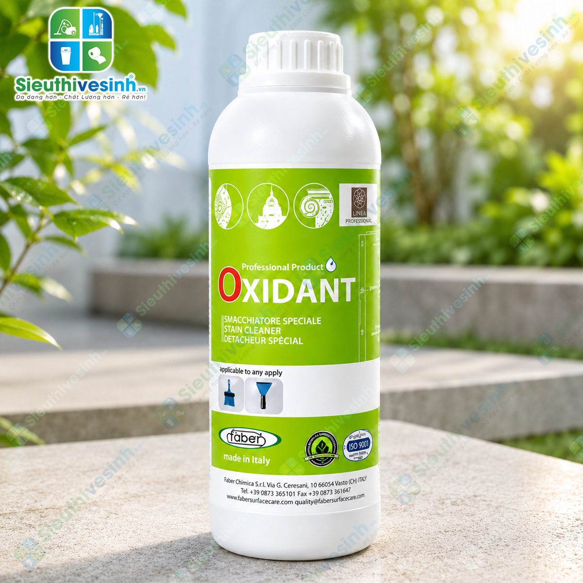 Hóa chất hút ố trên đá Oxidant