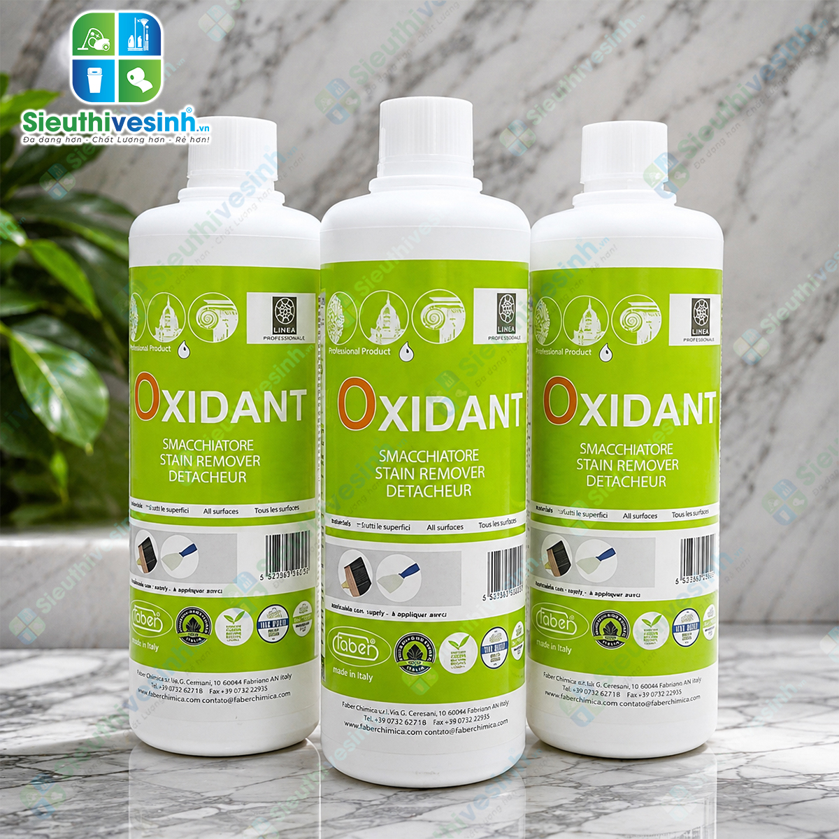 Hóa chất hút ố trên đá Oxidant