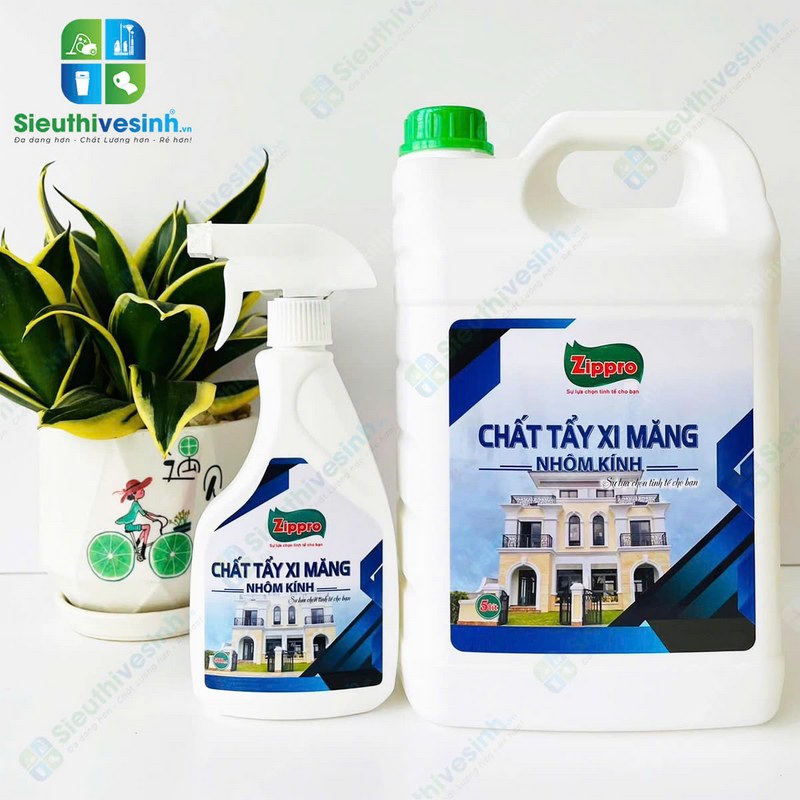 Chất tẩy xi măng Zippro 500ml - Hình 1