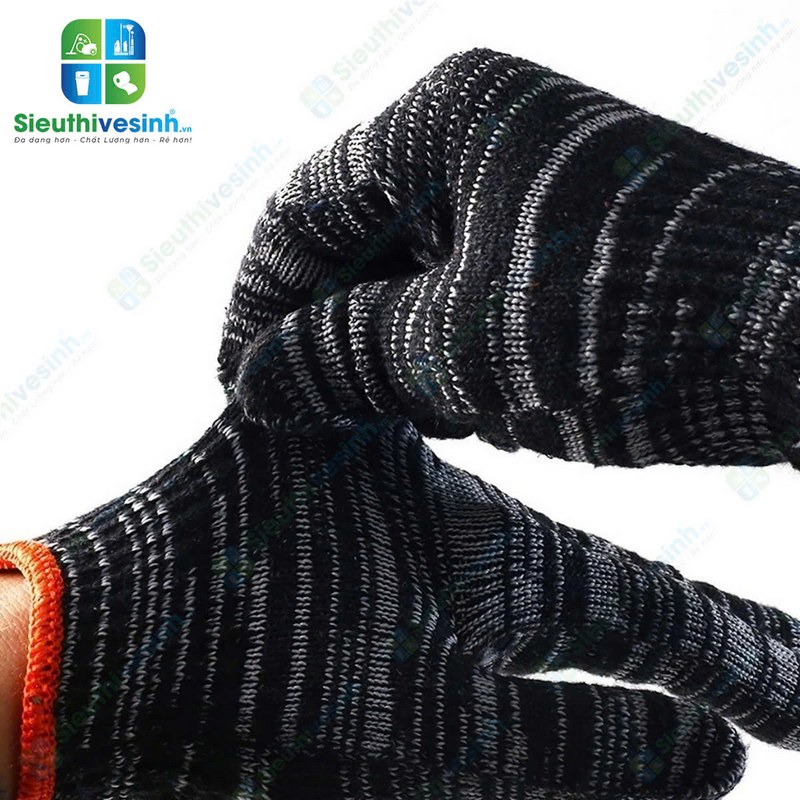 Găng tay len muối tiêu - Hình 3