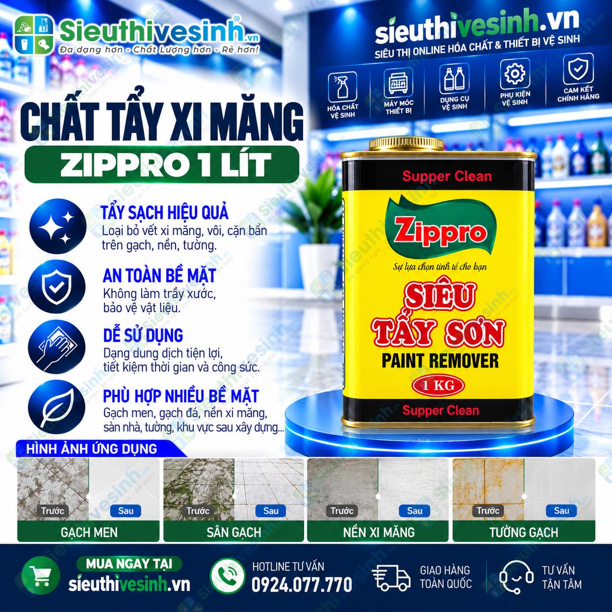 Siêu tẩy sơn PAINT REMOVER 1kg