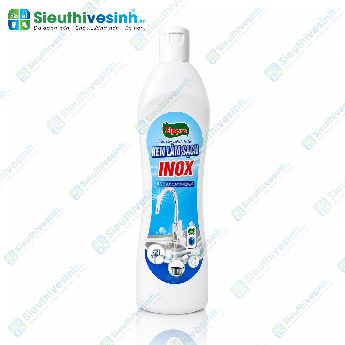 Sản phẩm Zippro vệ sinh bề mặt inox dung tích 500ml
