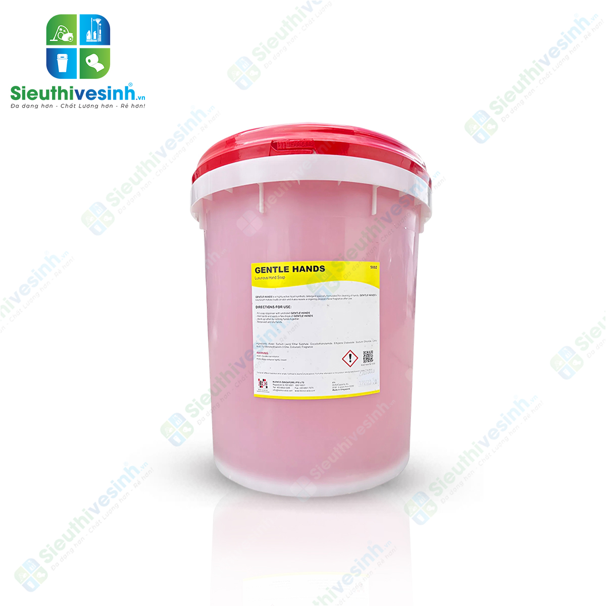 Nước rửa tay diệt khuẩn cao cấp Klenco Gentle Hand can 20 lít