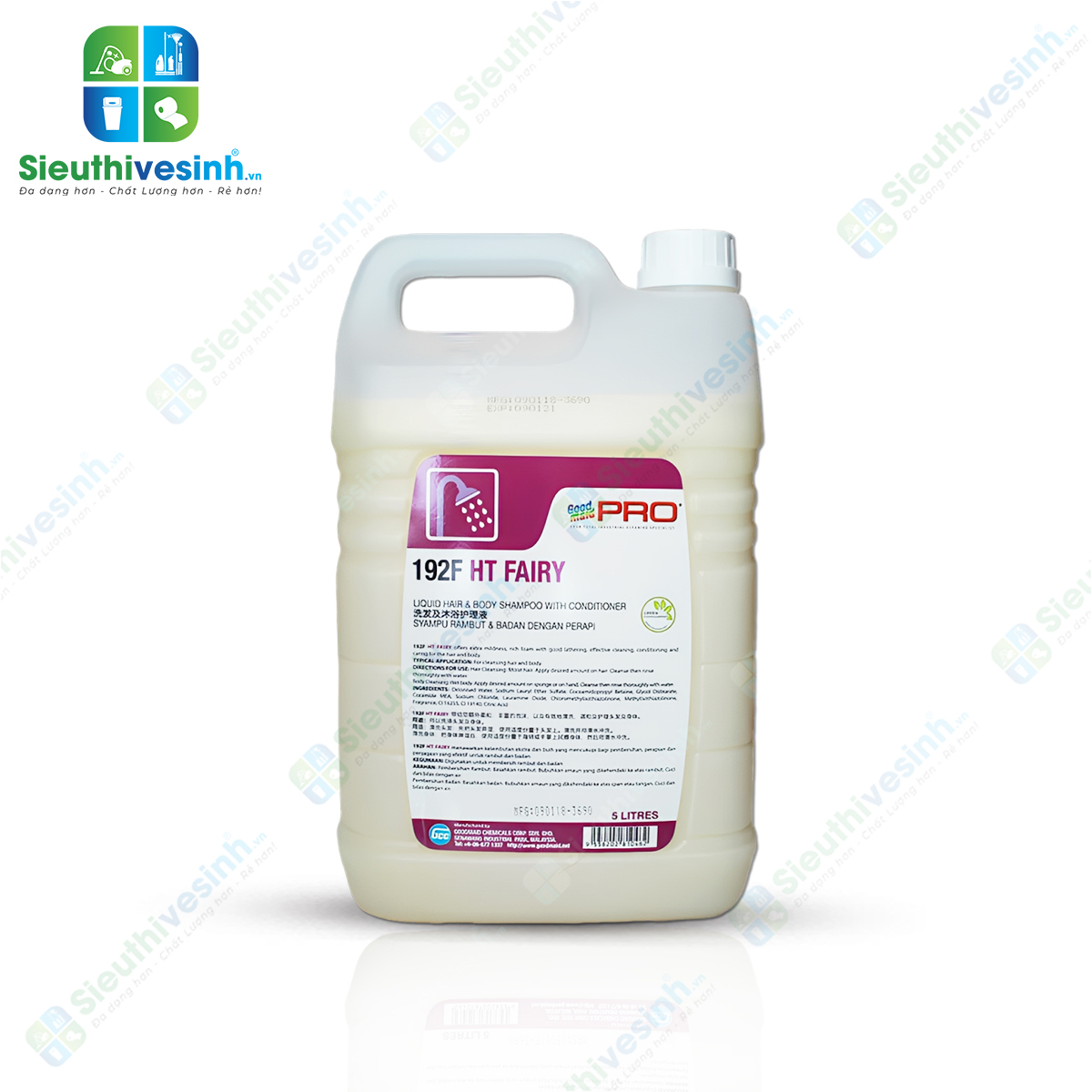 Xà phòng tắm gội Goodmaid PRO GMP 192F Hương đào