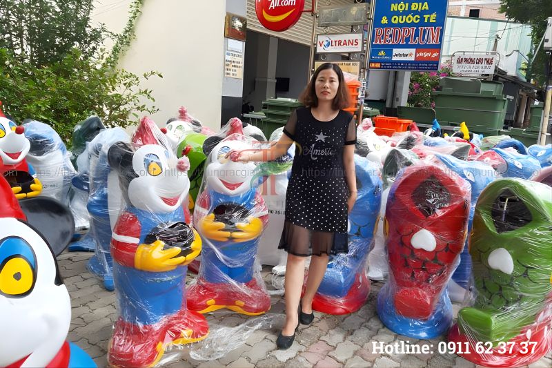 Ưu điểm nổi bật của thùng rác ngoài trời chất lượng cao