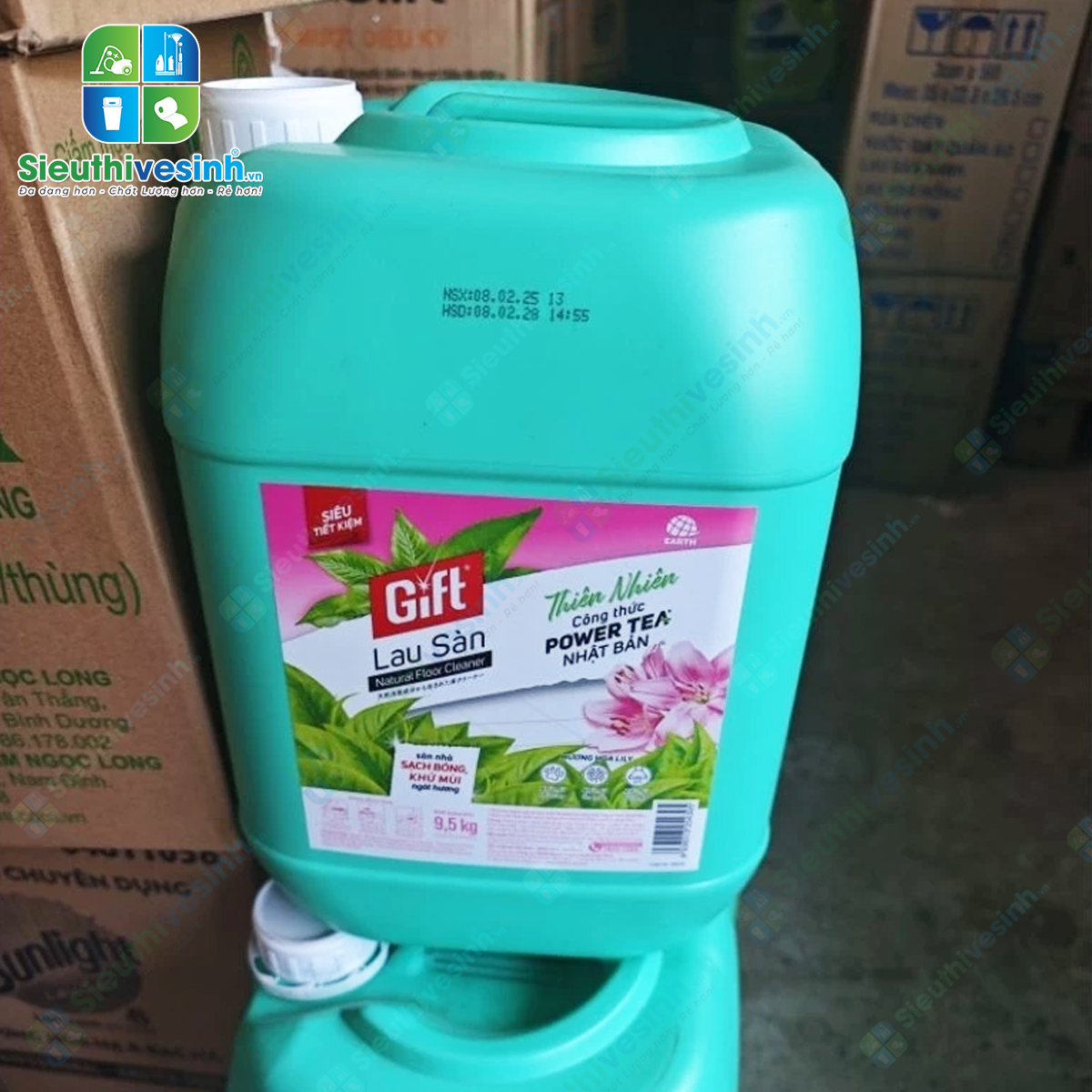 Lau Sàn Gift Hương Lily 9,5 kg