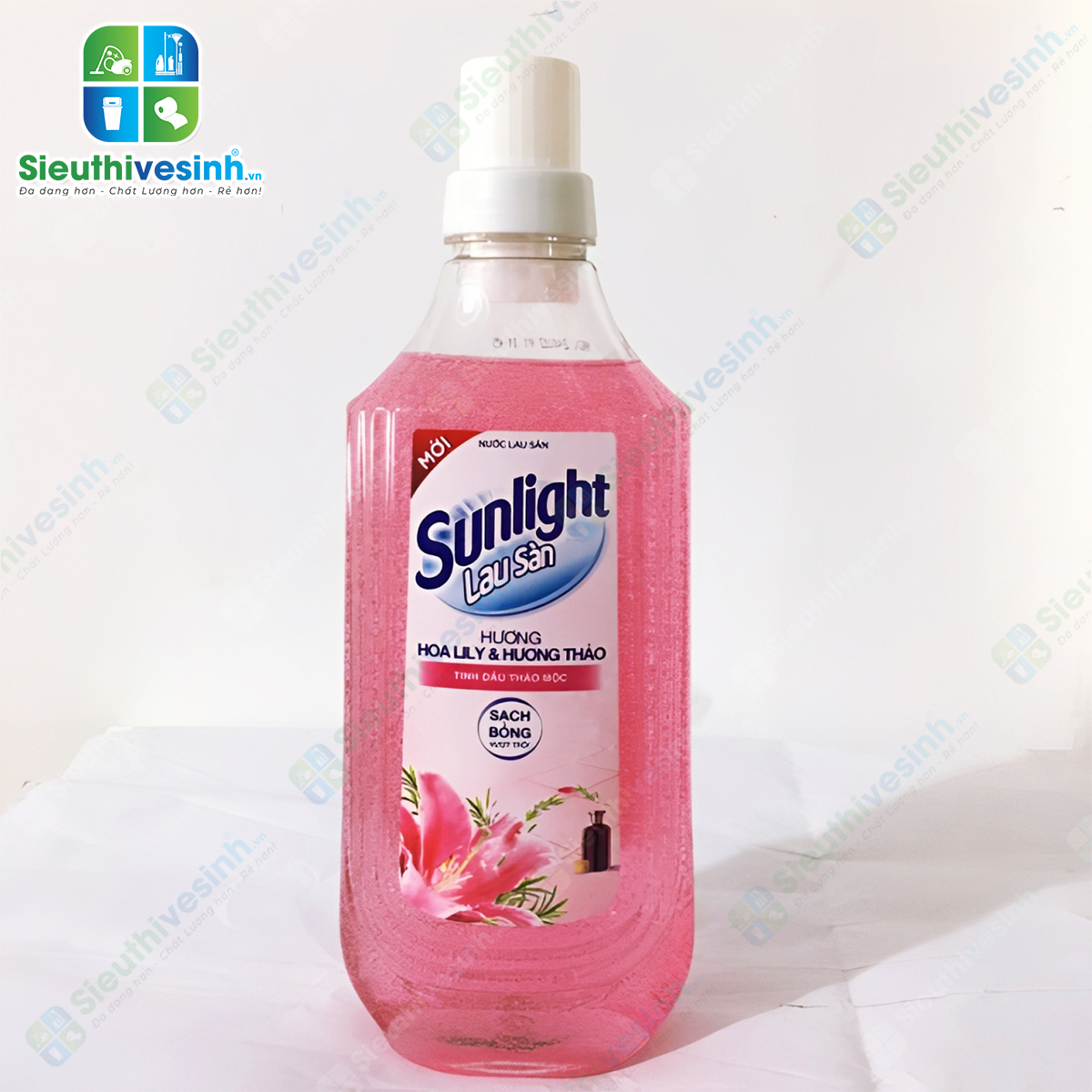 nước lau sàn, sunlight lily, nước lau sàn 1kg