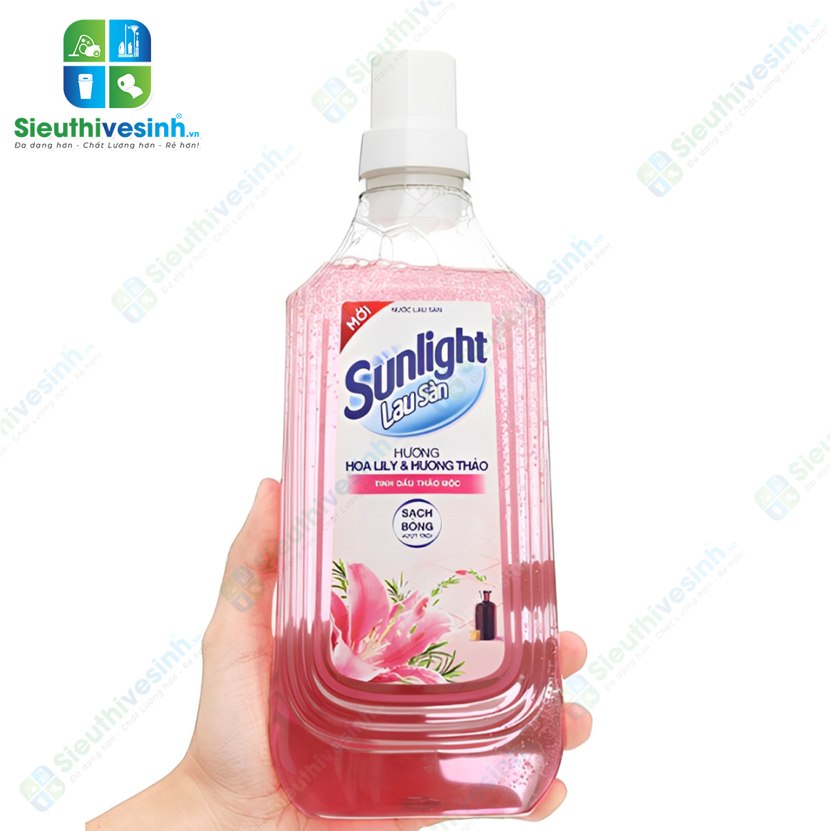nước lau sàn, sunlight lily, nước lau sàn 1kg