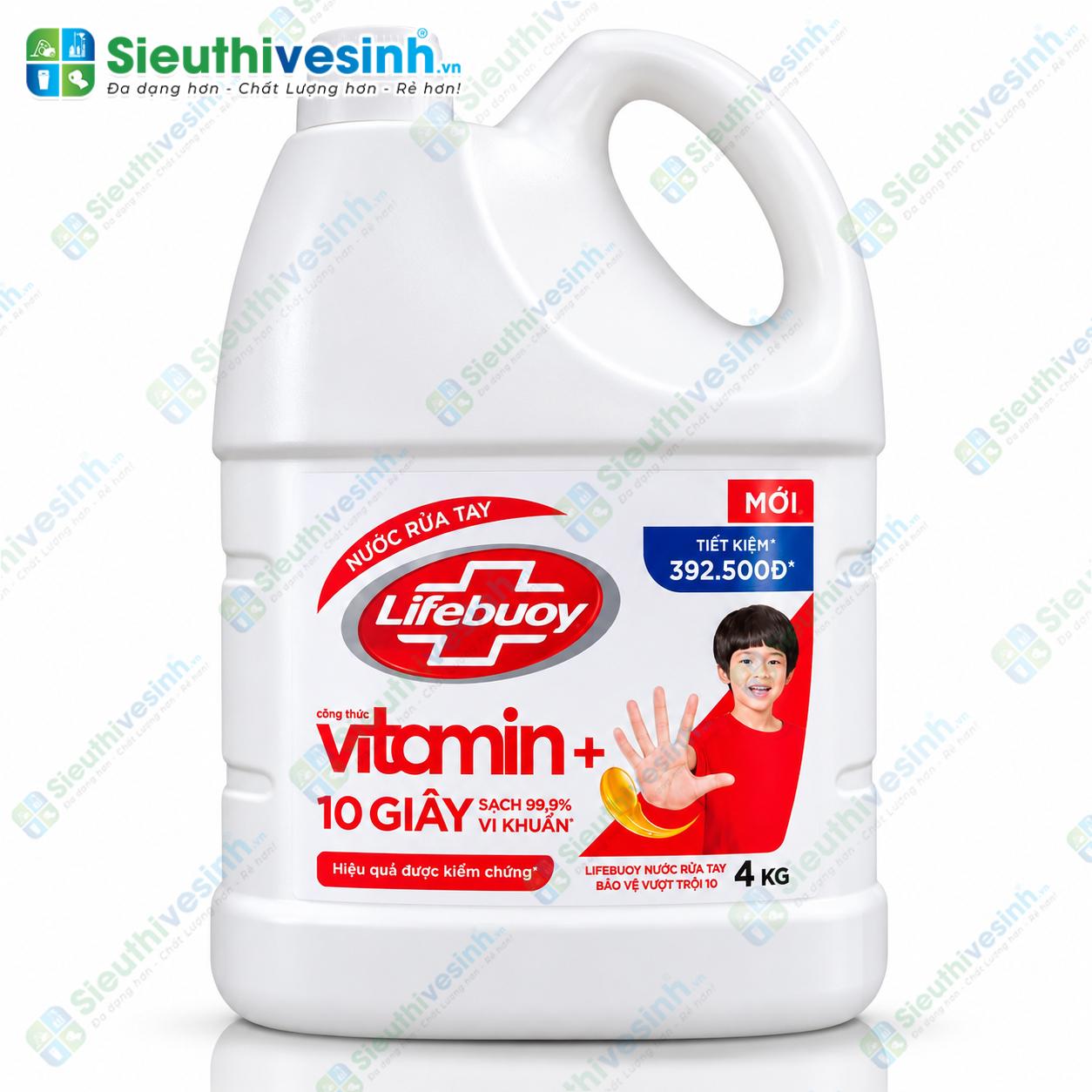 Lifebuoy Vitamin Bảo Vệ Vượt Trội 4kg