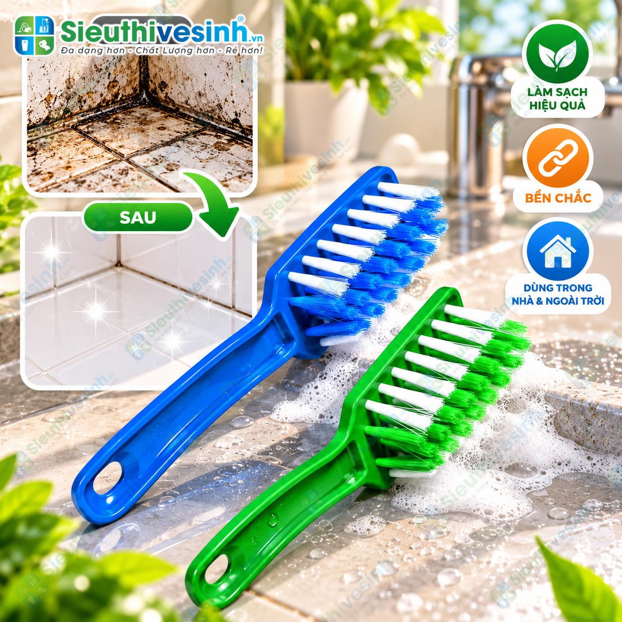 Bàn chải chà sàn cán dài