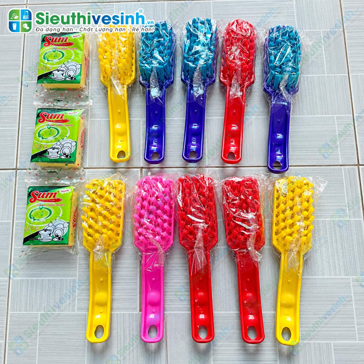 Bàn chải cọ sàn tay cầm dài