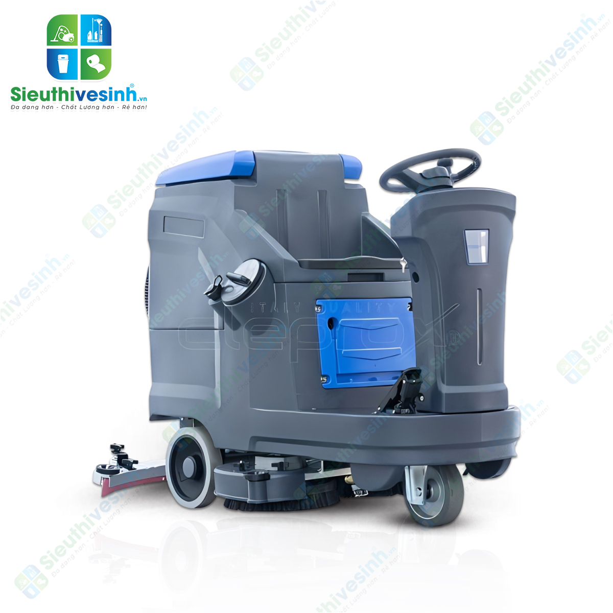 máy chà sàn ngồi lái cleprox x80b