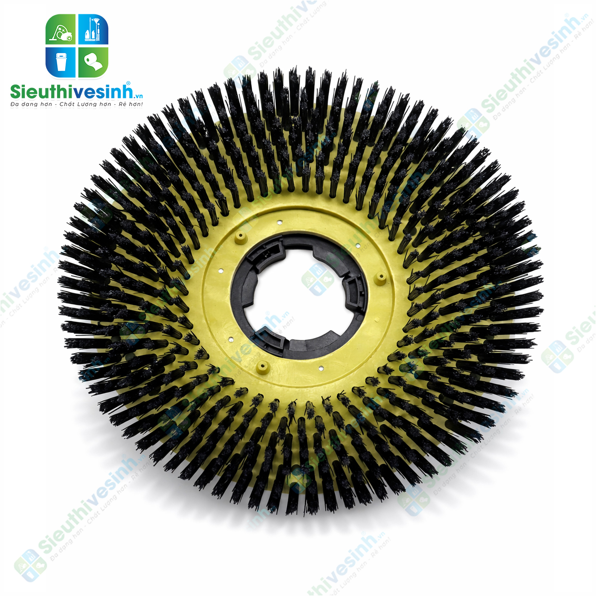 bàn chải chà sàn cứng khóa nhựa 17 inch