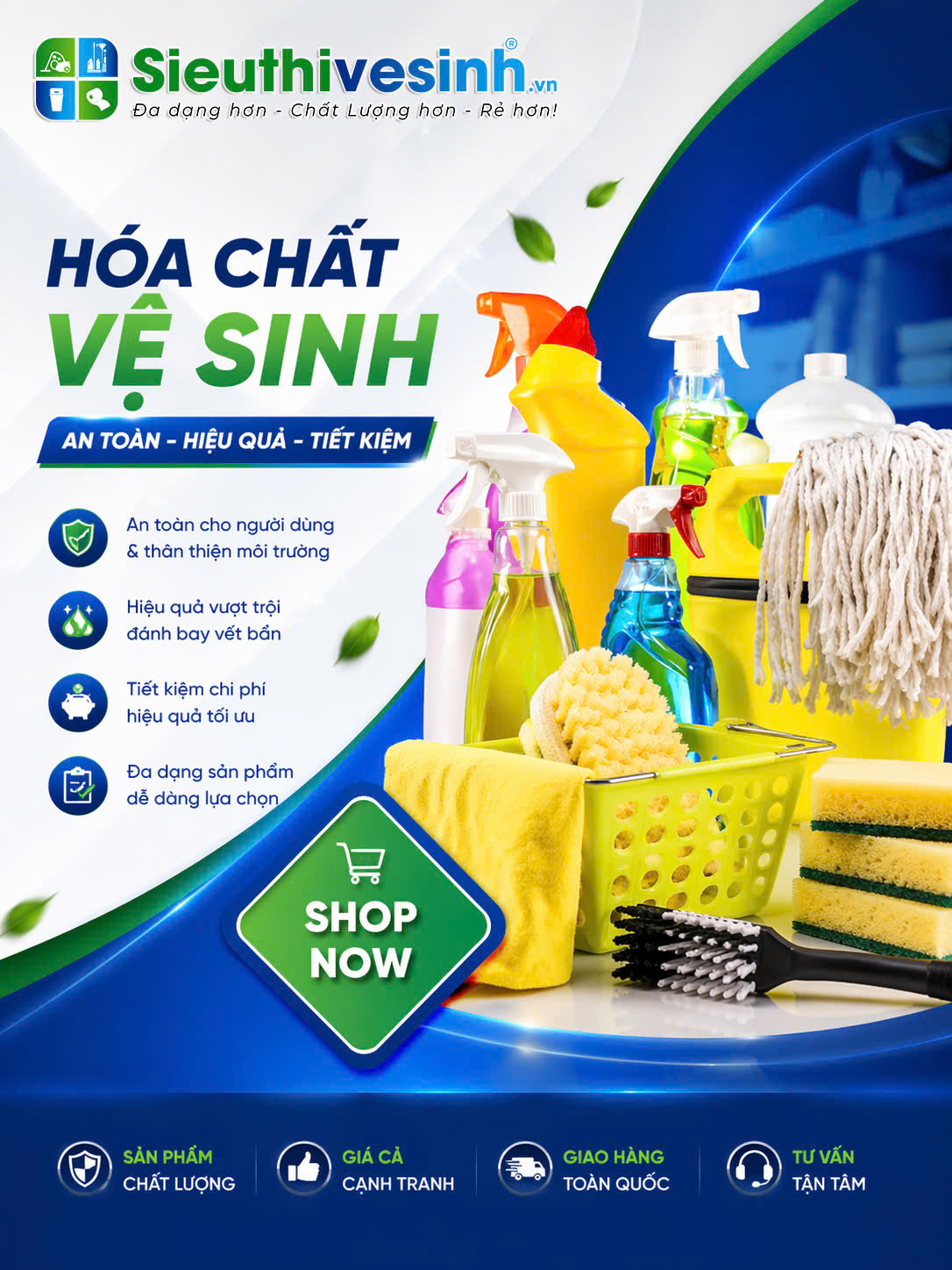 hoá chất vệ sinh