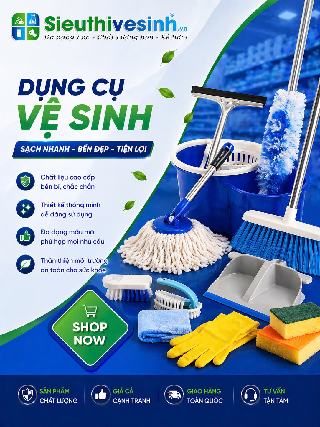 dụng cụ vệ sinh