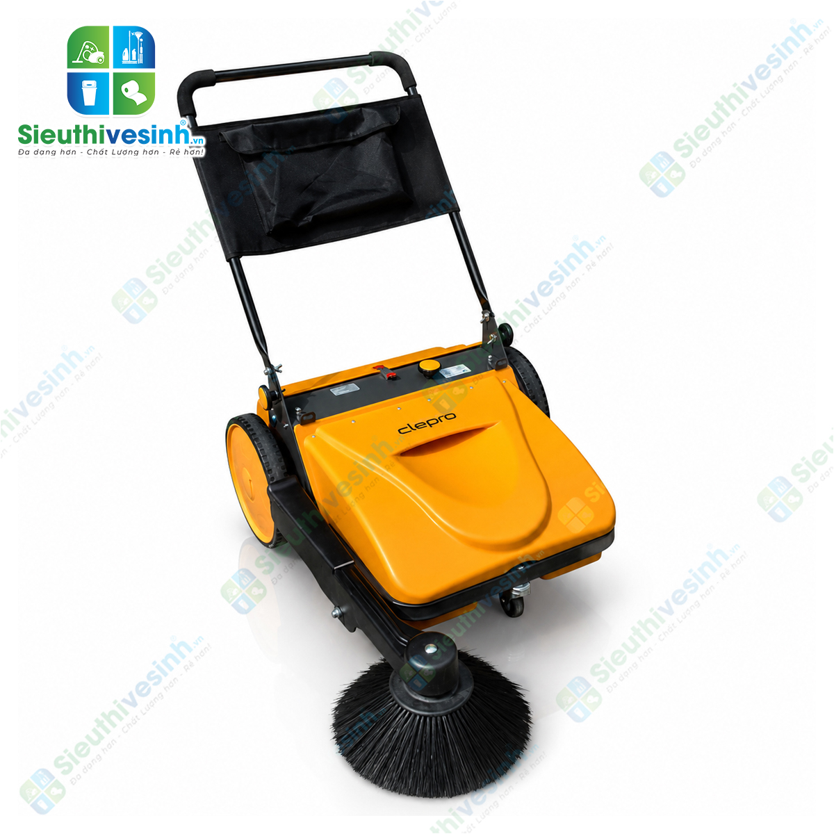 Máy quét đường đẩy tay Clepro CW-760/1