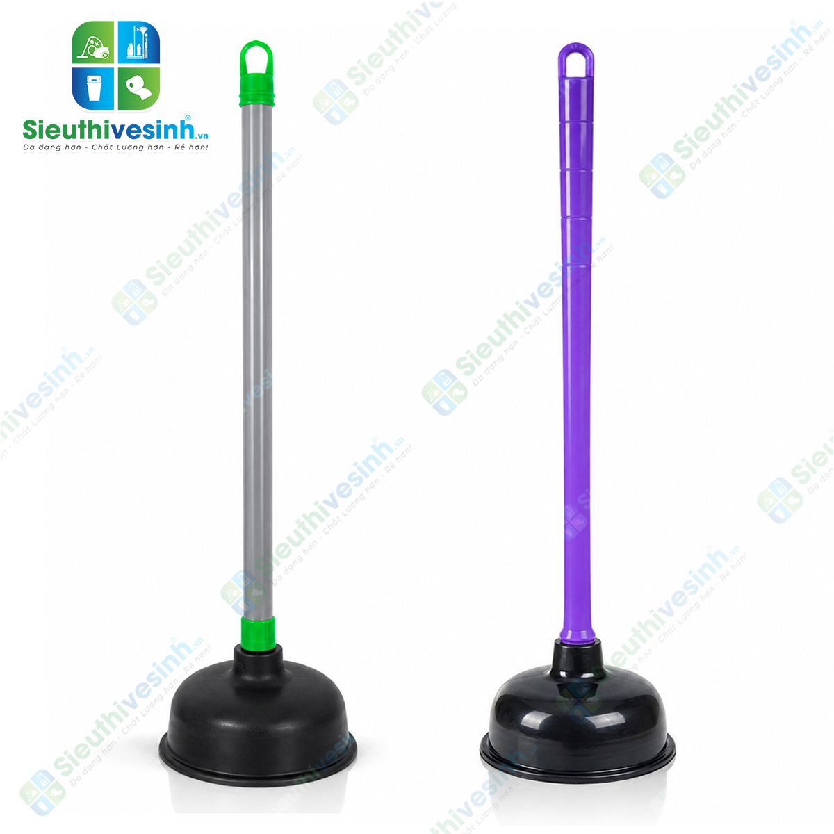 Cây thụt bồn cầu đa năng giúp xử lý nhanh các tình trạng nghẹt bồn cầu, lavabo và đường ống thoát nước mà không cần sử dụng hóa chất.