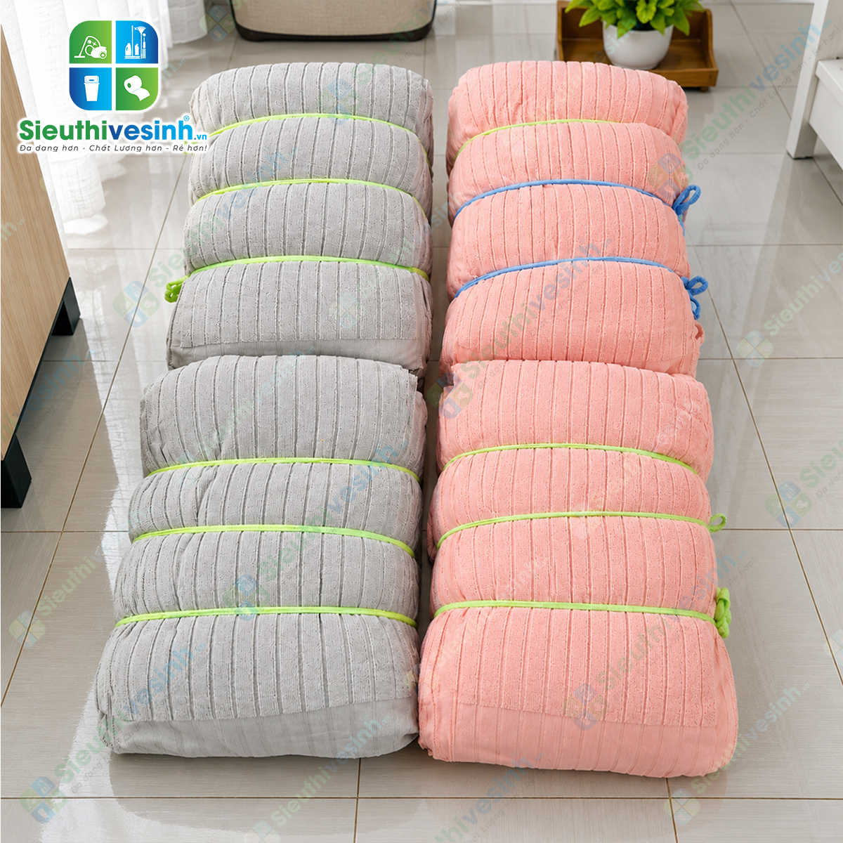 Khăn lau đa năng Microfiber 40x60cm khổ lớn với khả năng thấm hút nước nhanh, không đổ lông, lau sạch hiệu quả trên nhiều bề mặt khác nh