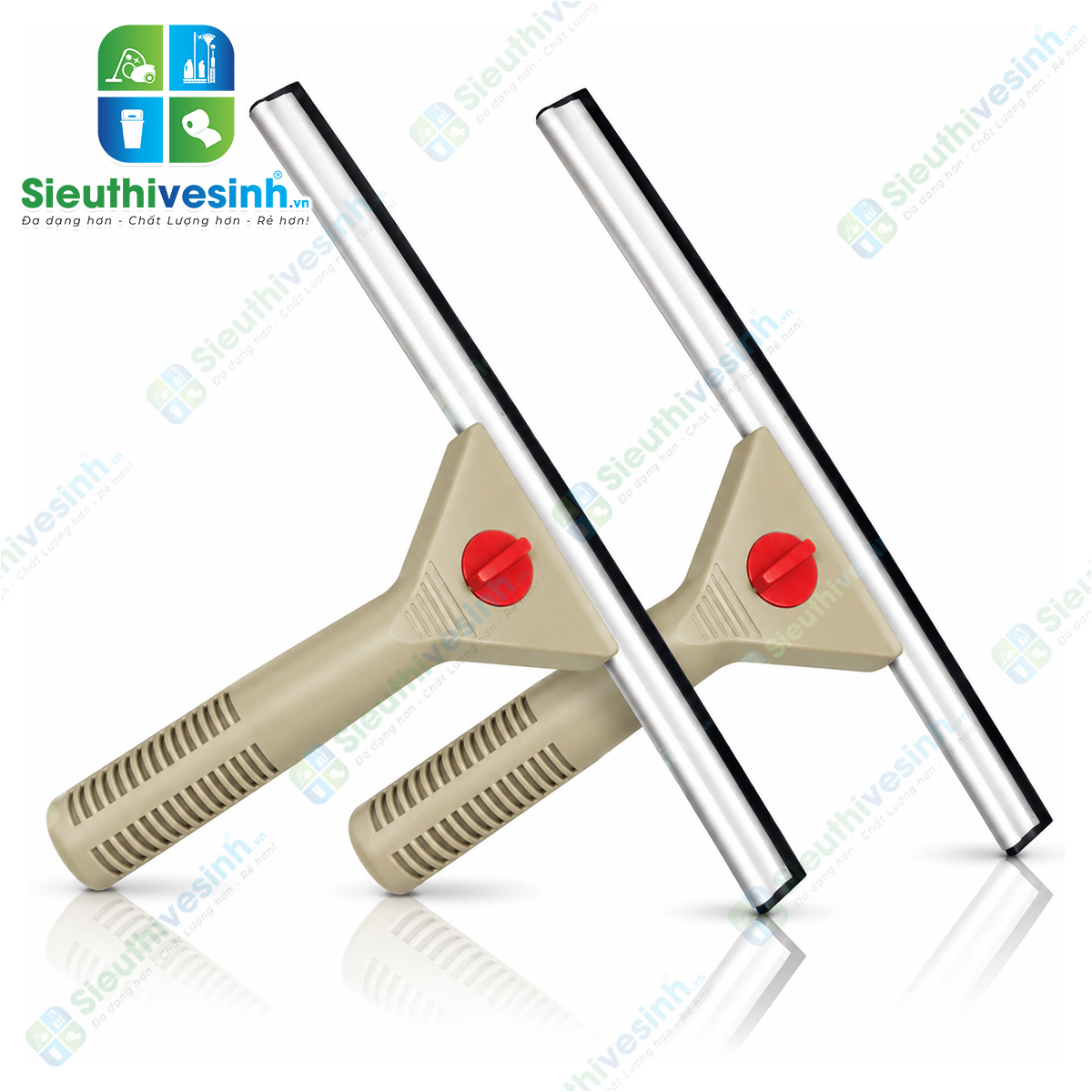 Cây gạt kính 35cm màu xám, dụng cụ gạt nước trên cửa kính, vách kính và kính nhà tắm.