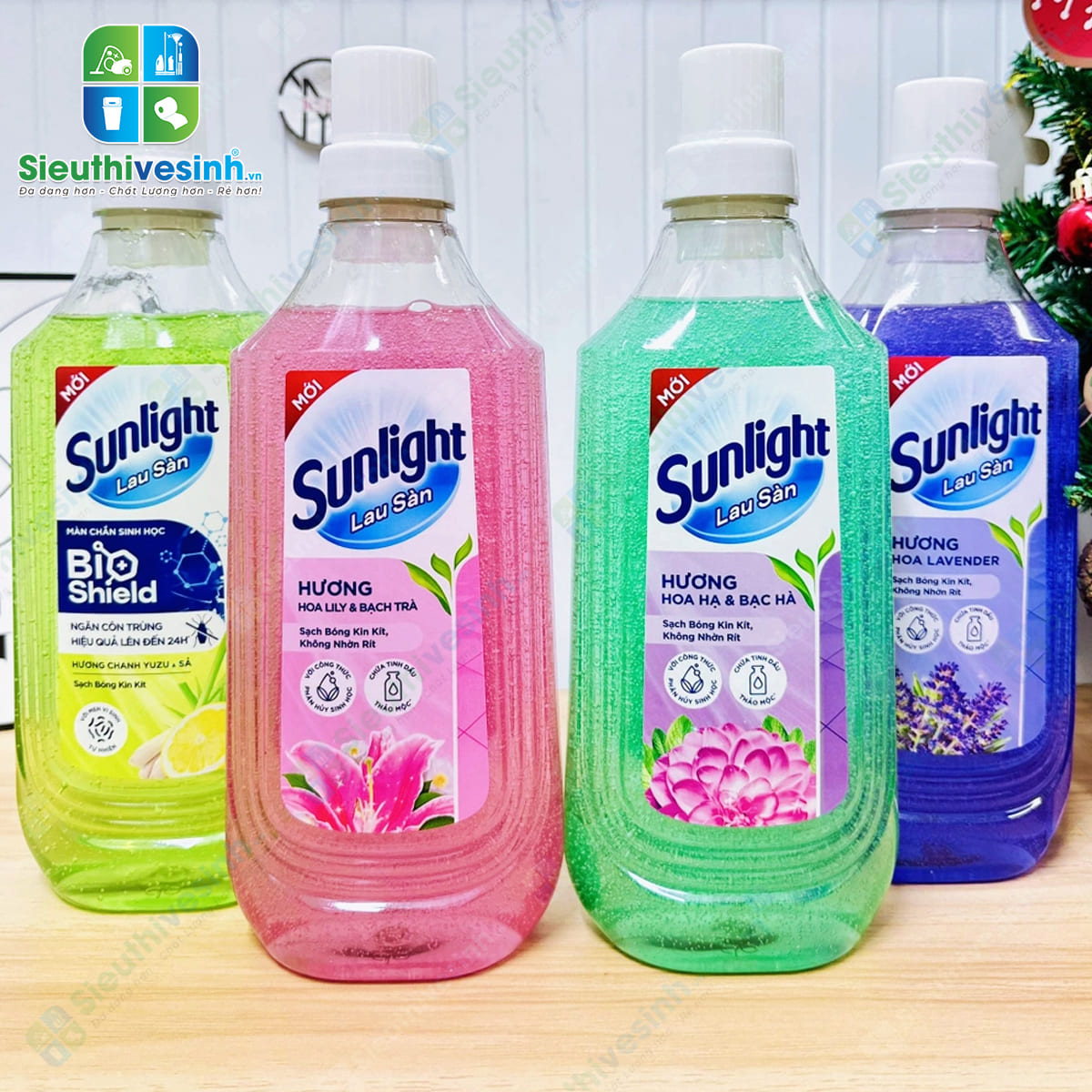 Nước lau sàn Sunlight hương Hoa Hạ