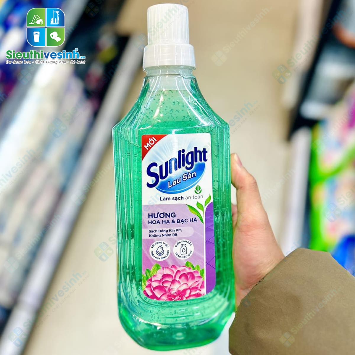 Nước lau sàn Sunlight hương Hoa Hạ