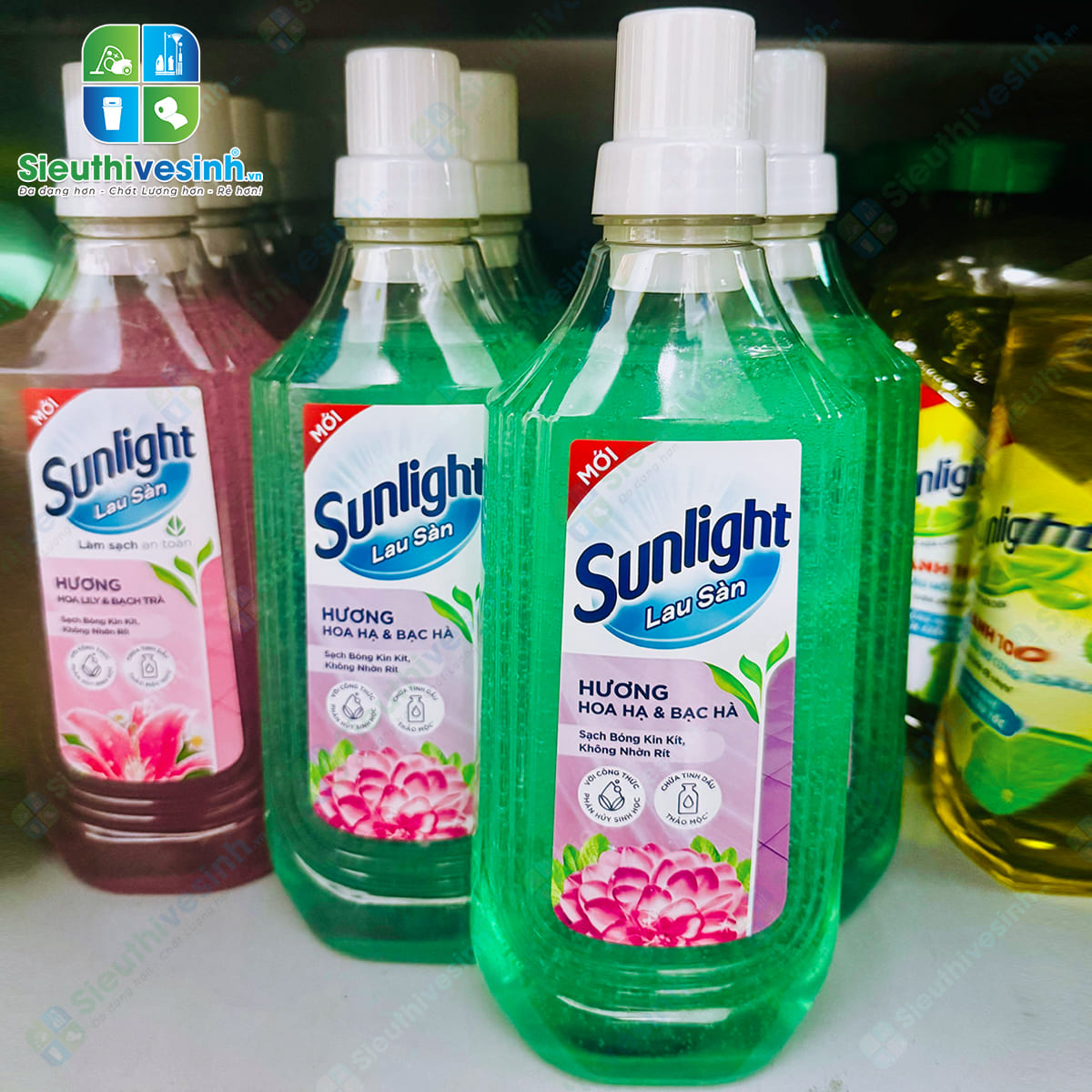 Nước lau sàn Sunlight hương Hoa Hạ