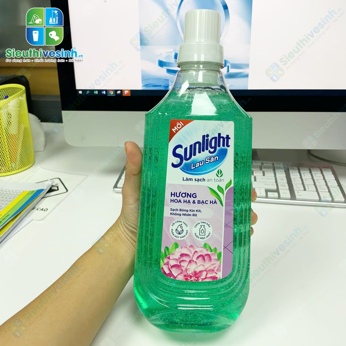 Nước lau sàn Sunlight hương Hoa Hạ