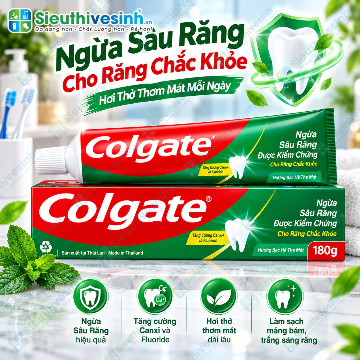 Kem Đánh Răng Colgate 180g