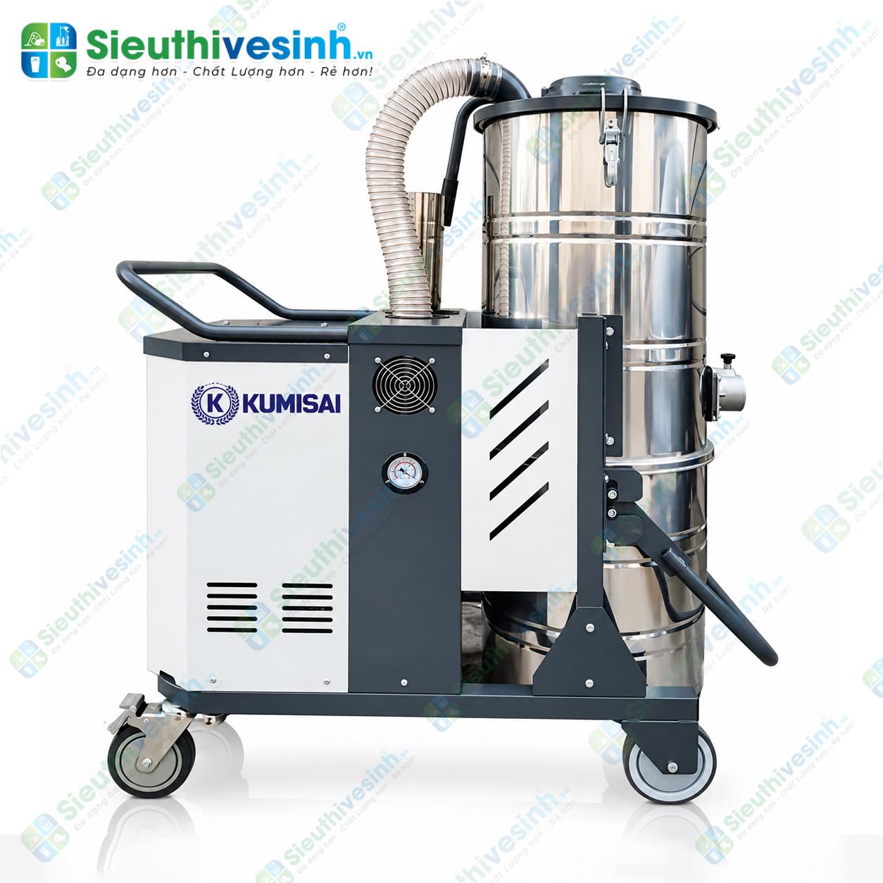 Máy hút bụi Kumisai KMS 300 sử dụng trong nhà xưởng