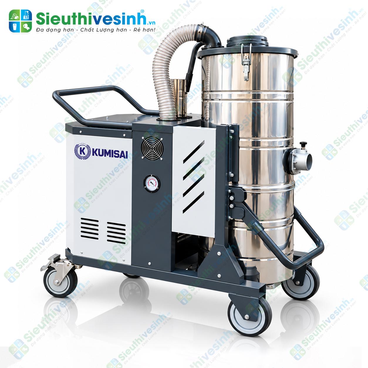Máy hút bụi Kumisai KMS 300 sử dụng trong nhà xưởng