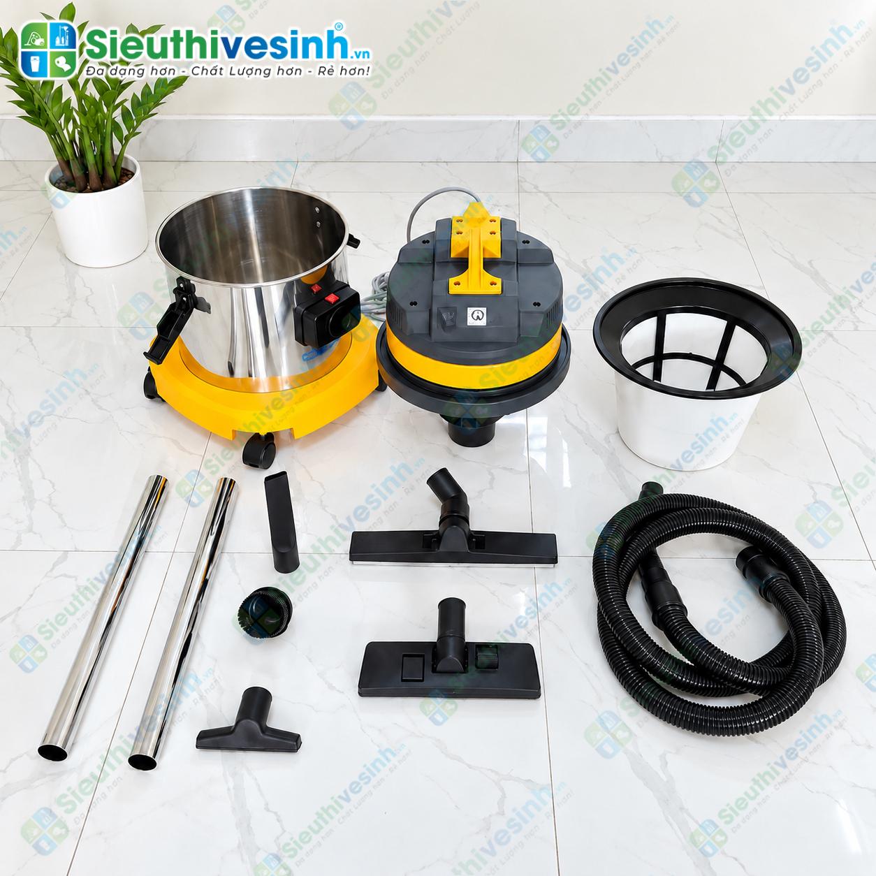 Bộ phụ kiện máy hút bụi công nghiệp Kumisai KMS15