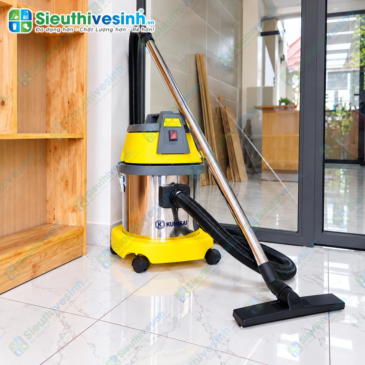 Máy hút bụi Kumisai KMS15 dùng để hút bụi và hút nước